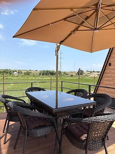 дом полатка: Коттедж, ЭЛЕС ЦО Baytur Resort & Spa, Чолпон-Ата, Парковка, стоянка, Охраняемая территория, Барбекю — 6