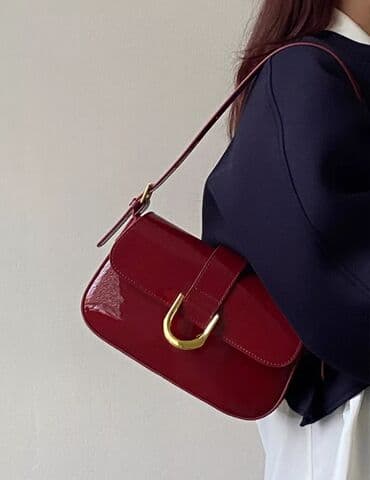 барсетка оргинал: Клатч, Материал: Лаковая кожа, Женские, Новый — 5