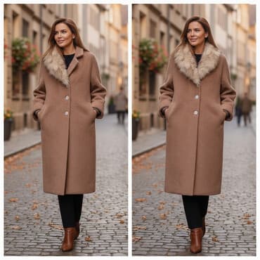 срочно продаю в связи с переездом: Продаю пальто из альпака(осень) Состояние отличное. Размер подойдет — 1