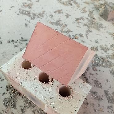 Строительный кирпич: Пустотелый, дырчатый, Жженый кирпич, Полублок, 250×120×90 — 4