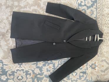 Пальто, Классика, Осень-весна, По колено, XL