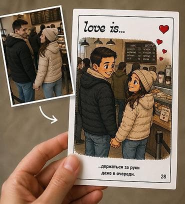 prodayu plotter: Love is по вашему фото. Открытка Создам персональную открытку в стиле — 6