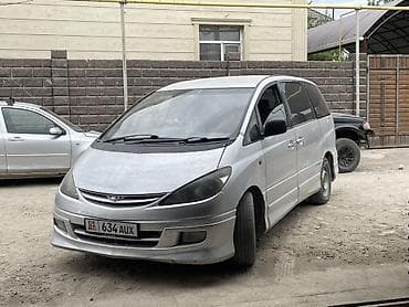 Toyota Estima: 2002 г., 2.4 л, Автомат, Бензин, Минивэн