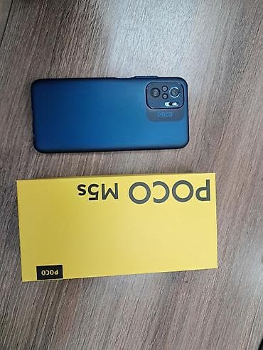 2 gb: Poco M5s, Б/у, 128 ГБ, цвет - Синий, 2 SIM — 2