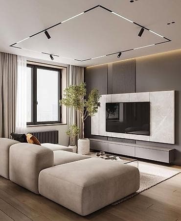 Натяжной потолок Матовое Монтаж