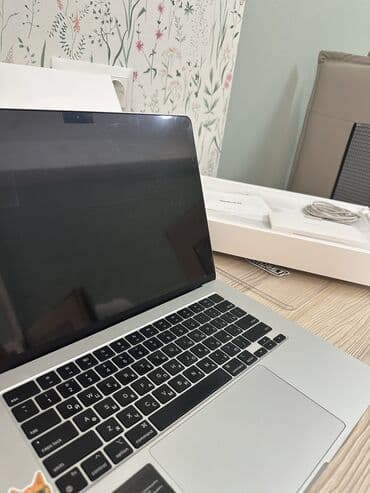 макбук м4: Ноутбук, Apple, 8 ГБ ОЗУ, Apple M2, 15.4 ", Б/у, Для работы, учебы, память SSD — 8