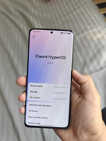 mi note 3: Xiaomi, 12 Pro, Б/у, 256 ГБ, цвет - Черный, 2 SIM — 7