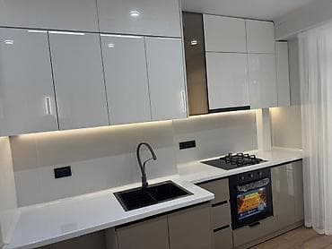 Батирлер: 1 бөлмө, 42 м², Элитка, 8 кабат, Евроремонт — 9