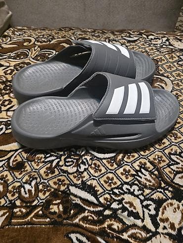 Босоножки, сандалии, шлепанцы: Мужские сандалии, 46, Adidas, Новый, цвет - Серый, Самовывоз — 3