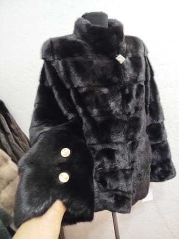 Шуба, Норка, Короткая модель, Италия, S