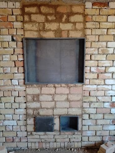 уголь для мангала оптом: Кирпичная уличная печь-кухня под казаны и плиты - Комплекс из — 7