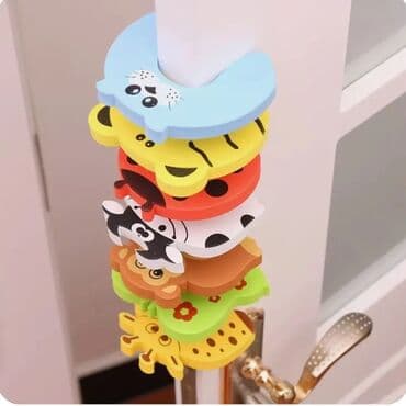 домик для: Яркий стопор для дверей не даст двери закрыться и прищемить пальчики — 2