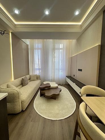 seven development: Студия, 49 м², Асанбай мкр Элитка, 13 этаж, Дизайнерский ремонт — 7