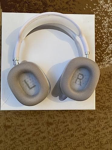 вакуумные наушники: Китайская копия наушников AirPods Max (цвет: серебристый) - Формат — 4