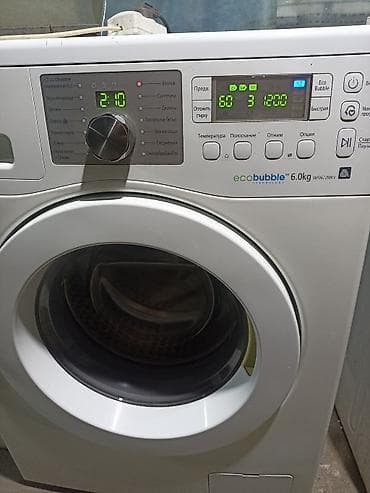 с мыкан: ПРОДАЮ СТИРАЛЬНУЮ МАШИНУ Стиральная машина Samsung EcoBubble WF60-2WKV — 1