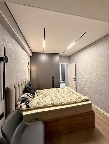 хата кок жар: 2 комнаты, 61 м², Кок-Жар мкр 9 этаж, Дизайнерский ремонт — 4