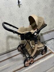 коляска viki vigorkids: Балдар арабасы, түсү - Алтын — 11