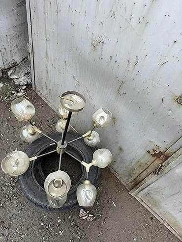 Дом и сад: Подвесная люстра классического стиля на цепи. Особенности: - Формат — 4