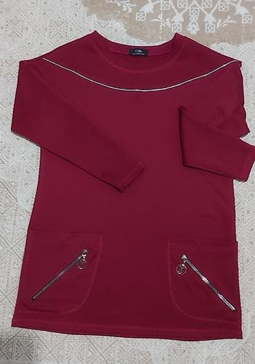 50 размер: Кофта бардовая,ближе темно фиолетового цвета,700сом,размер — 1