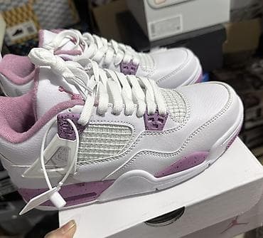 Женская обувь: Кроссовки, 38, Air Jordan, Новый, цвет - Белый, Платная доставка — 2