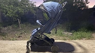 Коляскалар: Прогулочная коляска-трость, компактная и легкая. Почти не — 2