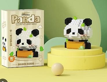 Конструктор микро-блоков Lele Brothers “Panda” - Серия: Building