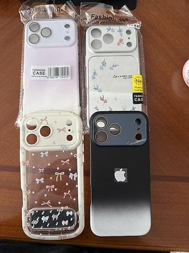 Набор чехлов для iPhone 17 pro max(разные модели, вырезы под блок