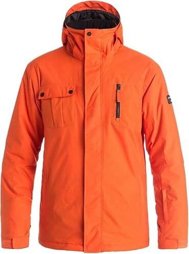 SPORTSWEAR: Куртка, Quiksilver, Новый, С утеплителем, Вентиляционные клапаны, Внутренние и внешние карманы, Двухслойная ткань