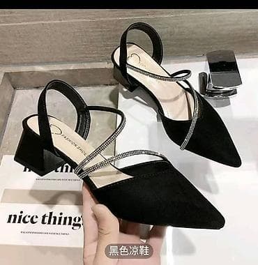 обувь валентино: Туфли, 37.5, Fashion, Новый, цвет - Черный, Самовывоз — 1