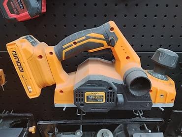 рубанка: Аккумуляторный рубанок DINGQI - Питание: 18V (Cordless), литий-ионный — 1
