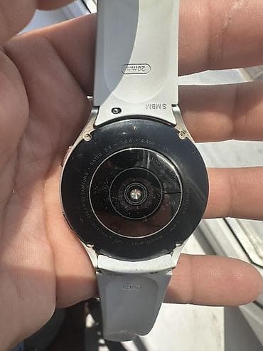 Galaxy Watch: Смарт‑часы Samsung Galaxy Watch4 (44 мм), цвет серебристый корпус + — 4
