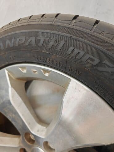 покрышки на квадроцикл: Литые Диски R 17 Subaru, Комплект, отверстий - 5, Б/у — 2