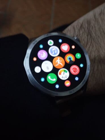 часы curren: HUAWEI Watch GT 4 (46 мм), версия с коричневым кожаным ремешком — 5