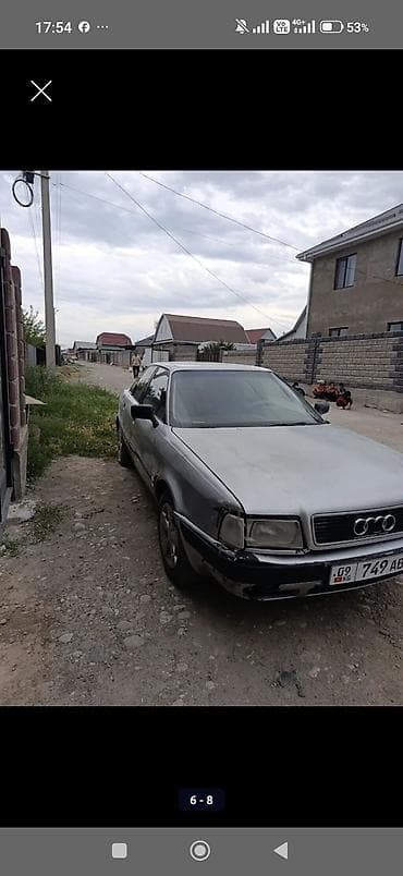 bvd e2: Audi 80: 1990 г., 2 л, Механика, Бензин, Седан — 1