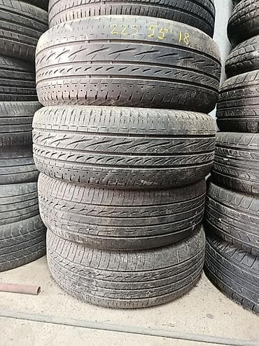 225 55 18 шины: Шины 225 / 55 / R 18, Лето, Б/у, Комплект, Легковые, Япония — 2