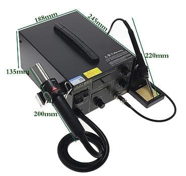 Паяльная станция Gordak 952 Воздушный нагреватель — 3