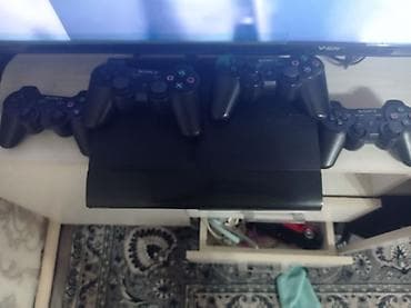 lalafo ps3: PlayStation 3 Super Slim (черная) с прошивкой HEN/CFW и комплектом — 4
