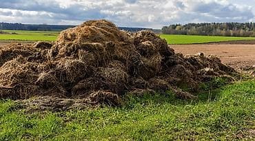купить червей для компоста: Перепревший навоз со смешанной подстилкой (солома/опилки) для огорода — 1