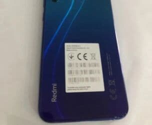 redmi 11 note: Redmi, Redmi Note 8, 64 ГБ, түсү - Көк, 1 SIM, 2 SIM — 1