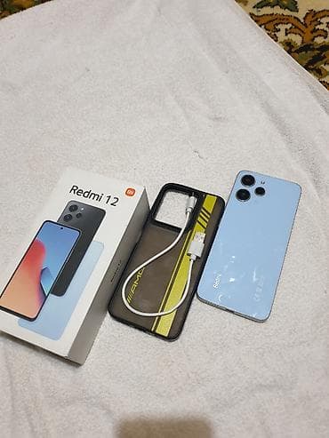 redmi 8a dual: Redmi, Redmi 12, Б/у, 128 ГБ, цвет - Голубой, 1 SIM — 1