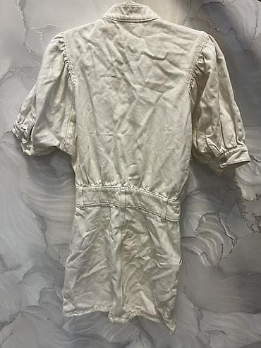 шорты поло: Женский джинсовый комбинезон-платье MNG Denim - Бренд: MNG (Mango) — 3