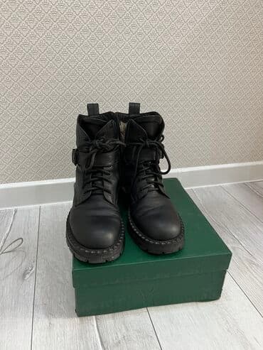 Сапоги, 36, Basconi, Б/у, цвет - Черный, Самовывоз, Платная доставка