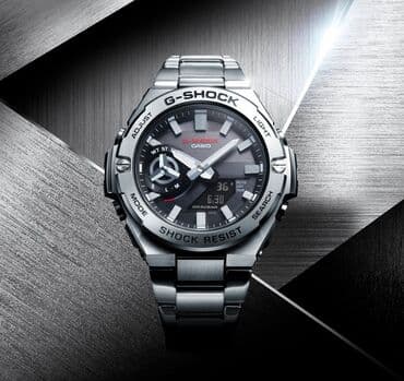 часы fossil: G-shock GST-B500 Bluetooth на солнечной батарее! Функции  — 1