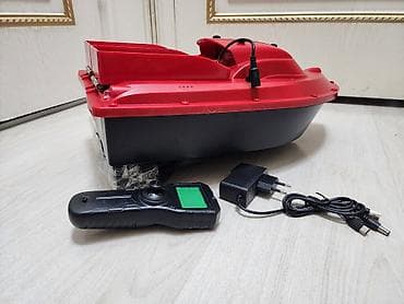 Охота и рыбалка: Кормораздатчик для рыбалки (радиоуправляемая лодка) с GPS - — 6