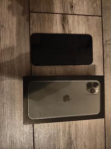 iphone 13 512: IPhone 11 Pro Max, Б/у, 256 ГБ, Matte Midnight Green, Коробка, 75 % — 5