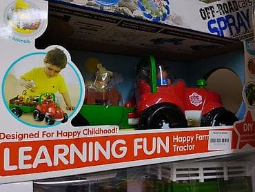 rc drift car: Игрушка «Happy Farm Tractor» — обучающий набор для малышей. - Яркий — 1