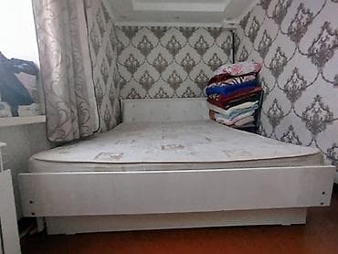 поролон 5 см цена: Двуспальная кровать, Б/у, Каркас без матраса, длина - 220 см — 3