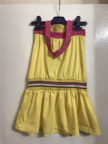 женские вещи пакет: Детское платье, цвет - Розовый, Новый — 2