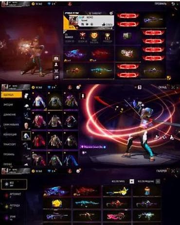 i store: Продажа игрового аккаунта Free Fire - Ник: NEMO (скриншоты профиля — 1