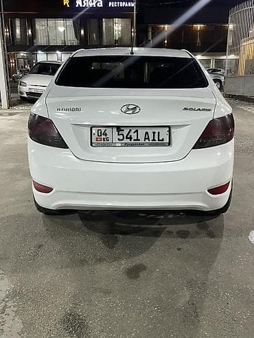 yamaha r7: Hyundai Solaris: 2011 г., Ручные, Бензин, Седан — 6